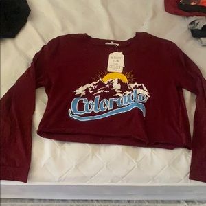 Brand New Colorado cropped shirt!